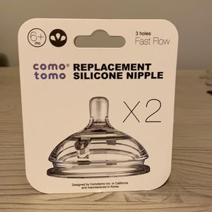 NWT Como Tomo Fast Flow Nipples